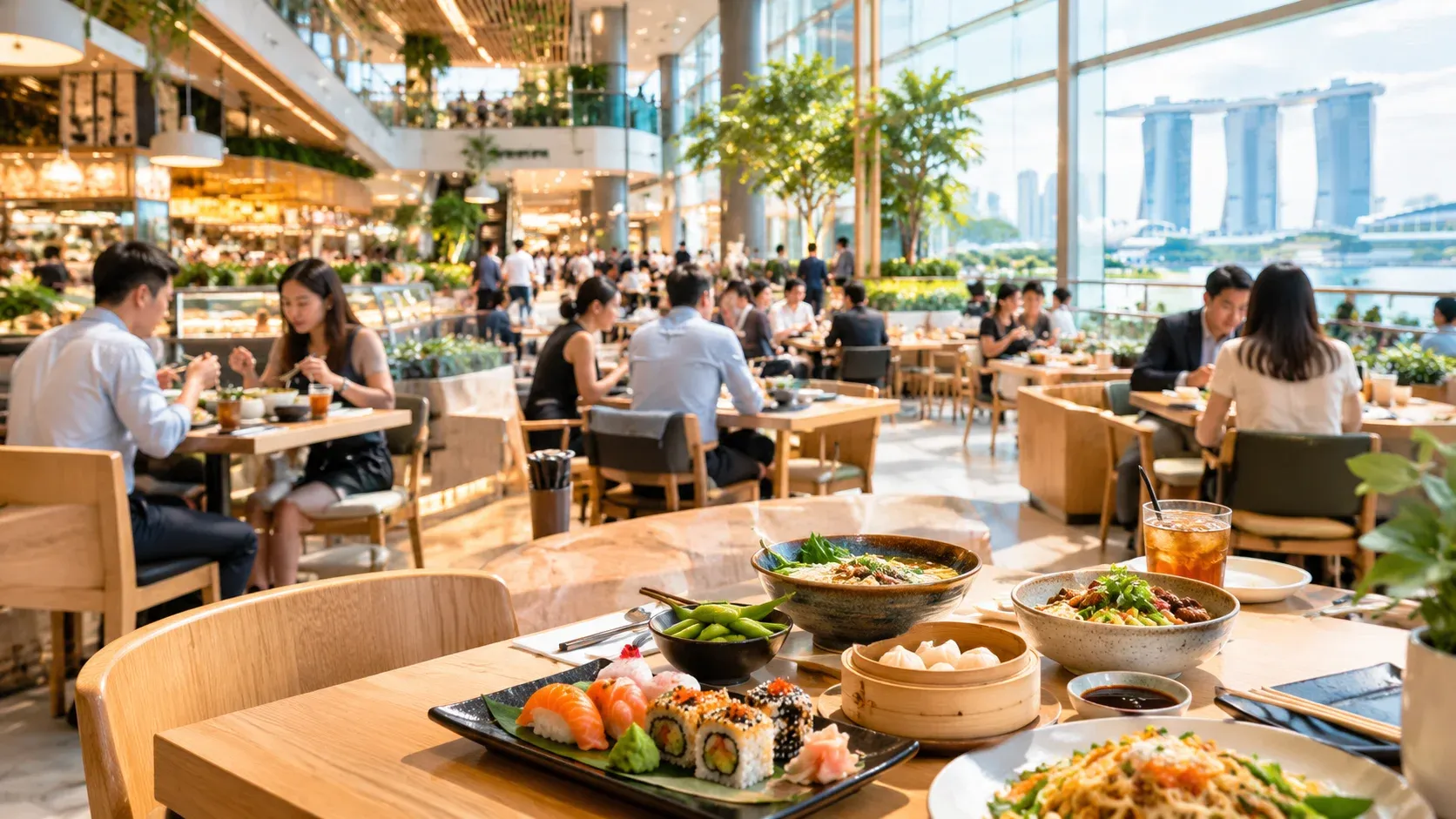 Suntec Tower Lunch