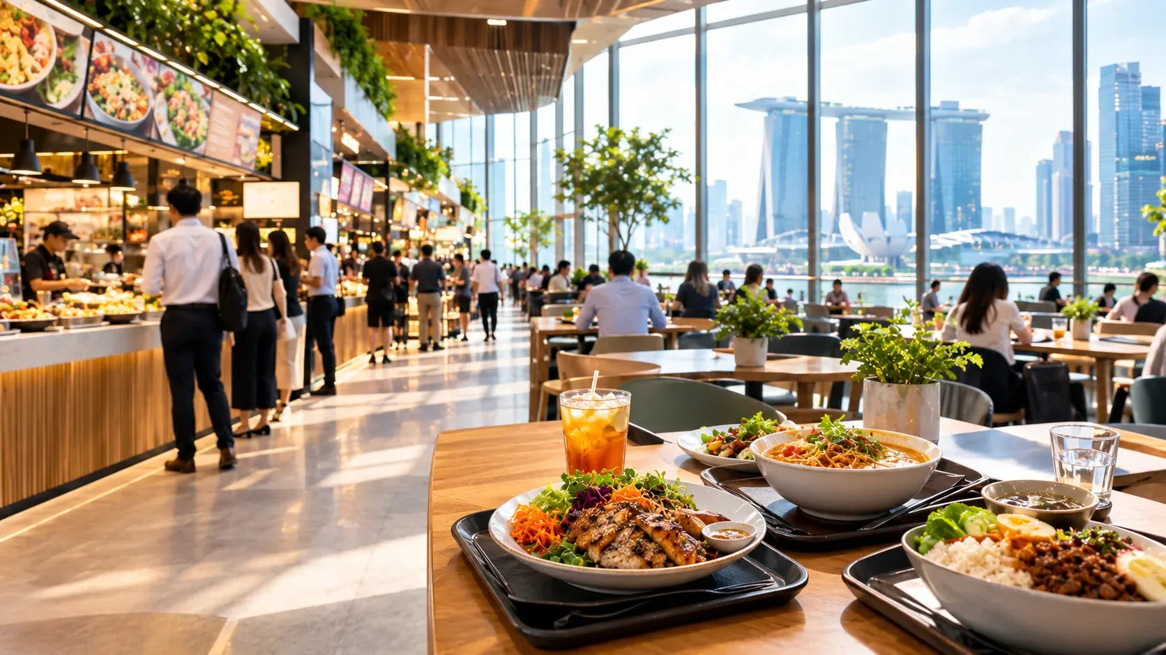 Asia Square Lunch